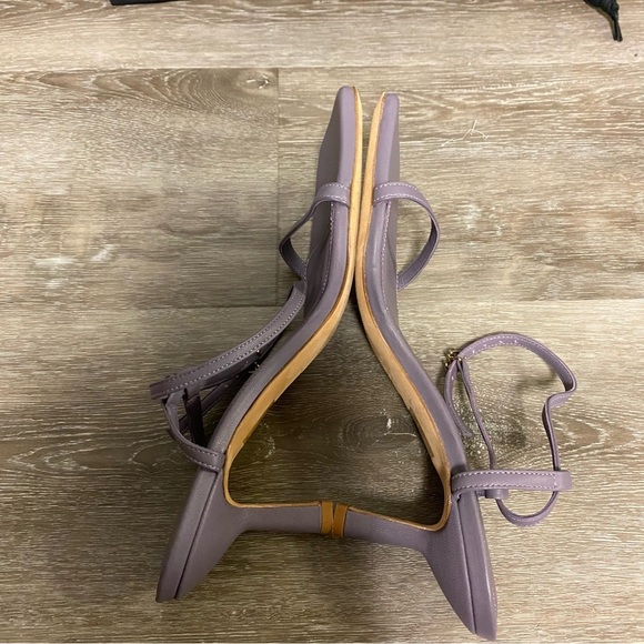 Anine Bing | Invisible Purple Sandals In Violet Size 40 New - Picture 11 of 14